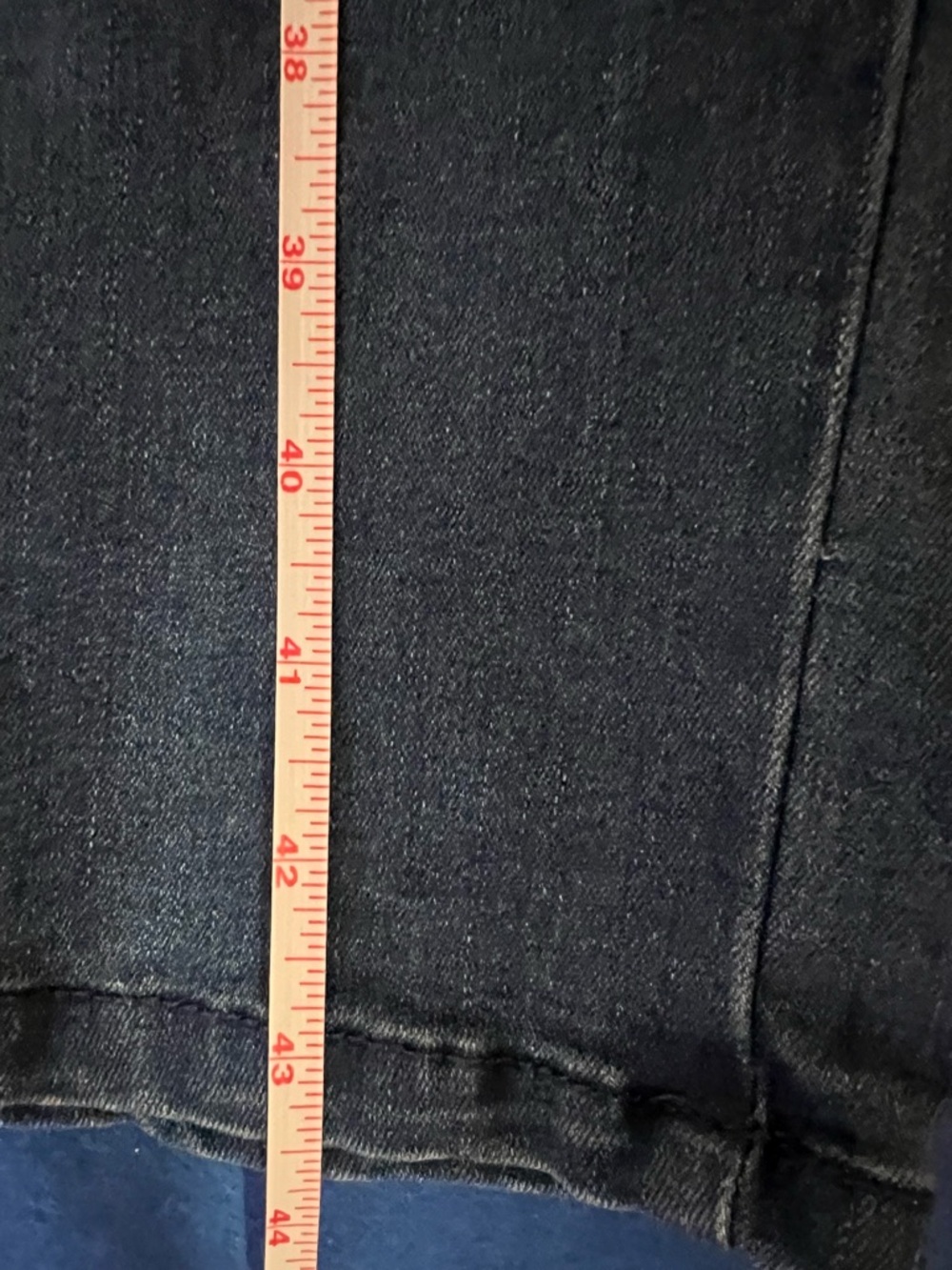 Blair 26W Dark Blue Women's Jeans with Floral Embroidery - Picture 12 of 15